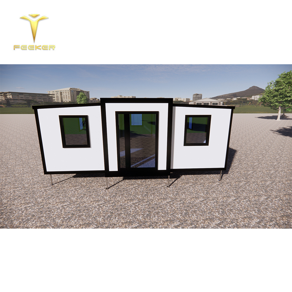 2 Bedroom House: A Luxury Flat Pack Prefabricated Cottage With Wheel Villa Hotel Container And Wooden Modular Cabins Estate