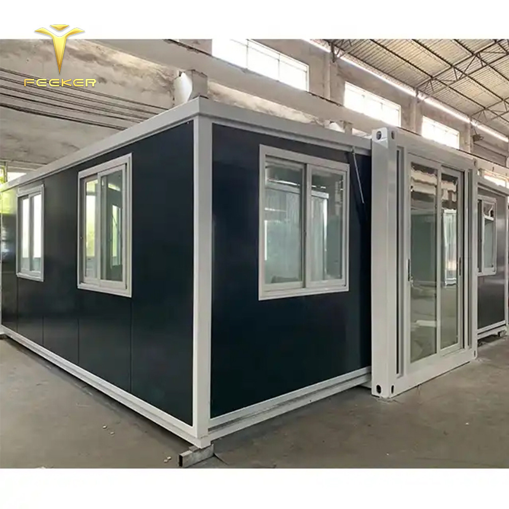 Hospital Modular House Prefabricated 20 Foot Flatpack Storage 20ft Container Frame Flat Pack