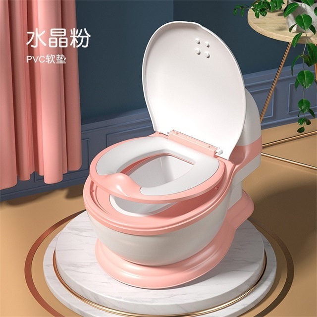 Plastic Portable Kids wc/Seat Chair Size/Children Toilet for Boys Girls with wheels /Baby Training Potty