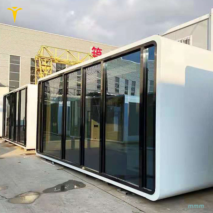 Modern Modular 20ft Pod Apple Cabin Movable House Smart Apple Cabin Sleeping Container House