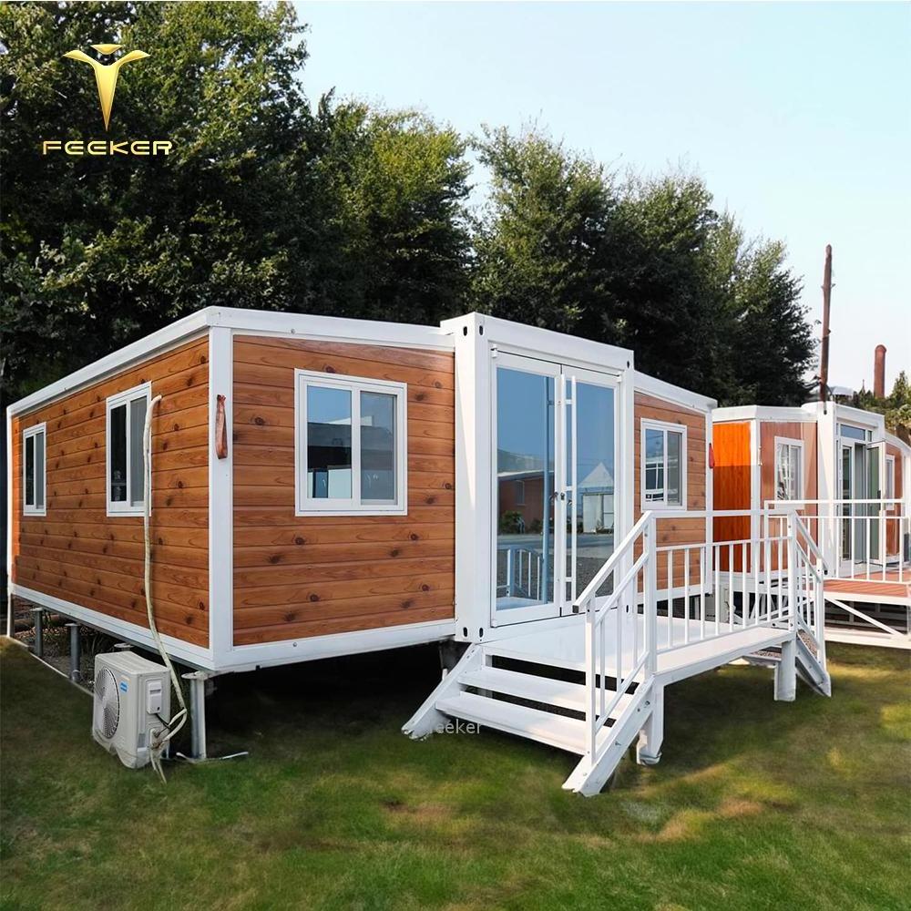 Low Cost Modern Prefabricated Homes With Roll Up Door And Cold Storage In China