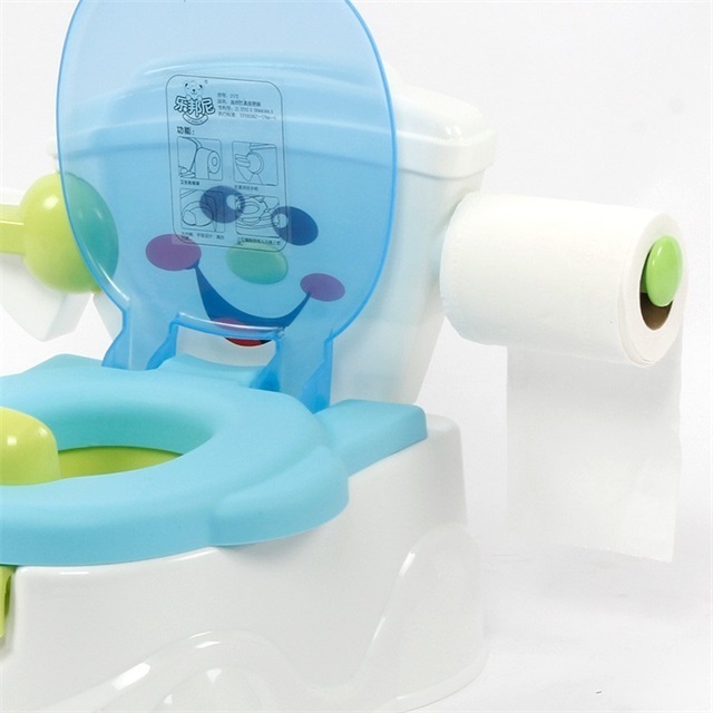 Plastic Portable Kids wc/Seat Chair Size/Children Toilet for Boys Girls with wheels /Baby Training Potty