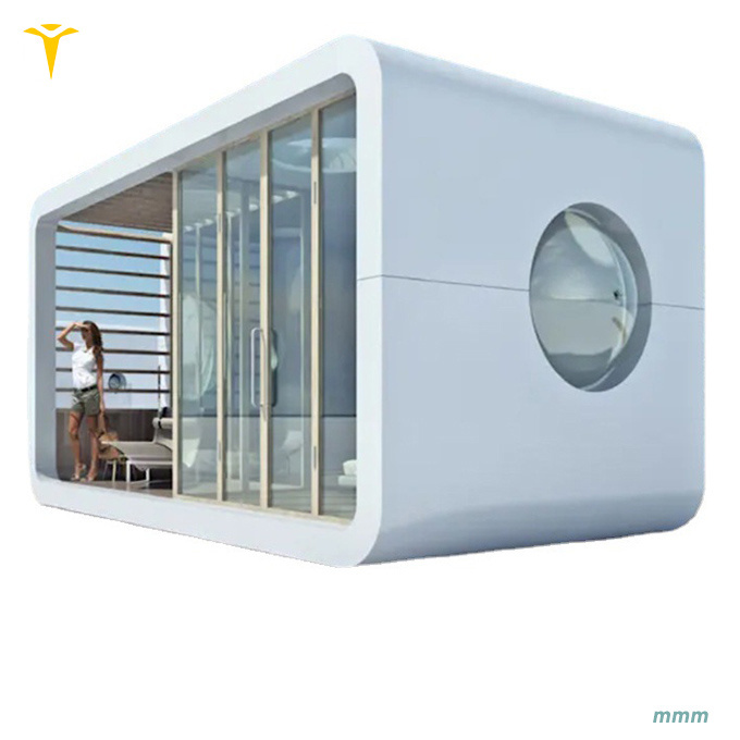 Modern Modular 20ft Pod Apple Cabin Movable House Smart Apple Cabin Sleeping Container House