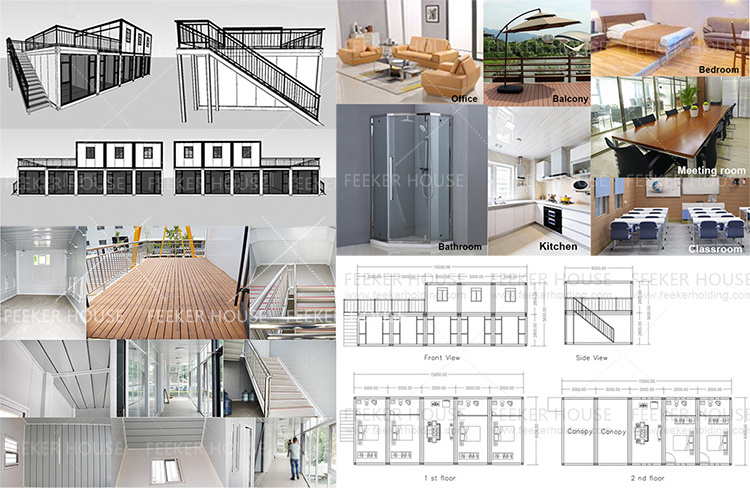 2020 Low Cost China Prefabricated Homes Houses Prefabricated Homes Modern Container House Prices