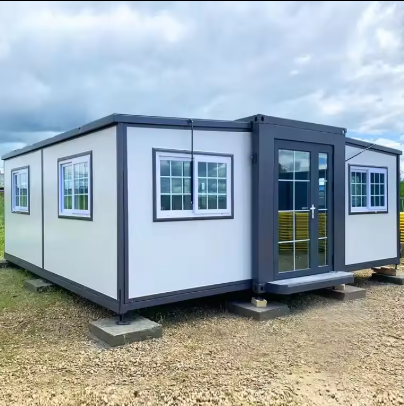 20ft 40ft Four bedrooms 3 bathroom  luxury australia 3 in 1 folding mobile homes 20ft expandable container house