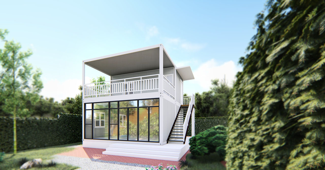 Low Cost Prefab House Container Van House Office Container for Sale Philippines