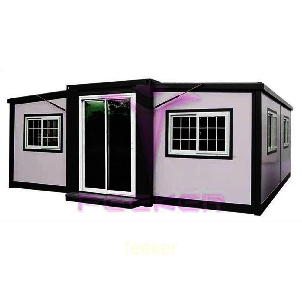 Tiny Home Already Done Shipping House Best Selling 20 Foot Mobile 40ft 2 Bedrooms Prefab Villa Expandable Folding Container