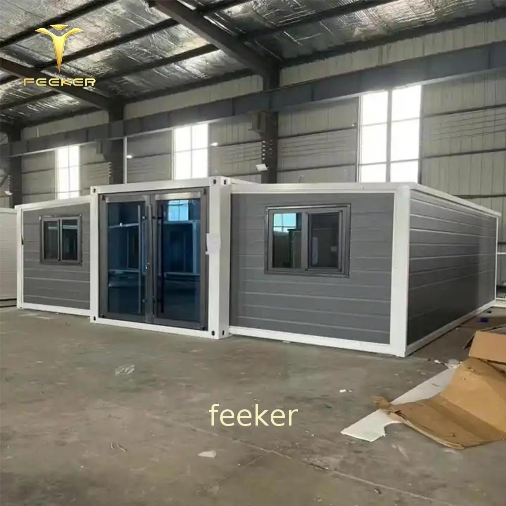 Tiny Home Already Done Shipping House Best Selling 20 Foot Mobile 40ft 2 Bedrooms Prefab Villa Expandable Folding Container