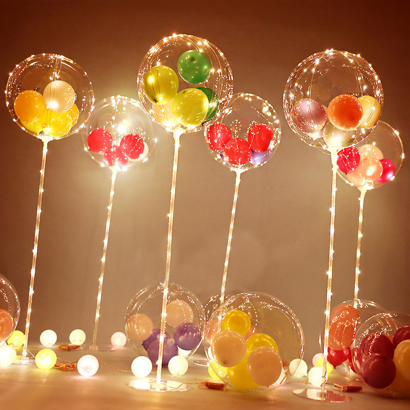 inflatable led stand balloon led balloon lights valentine led  led inflatable jellyfish balloon