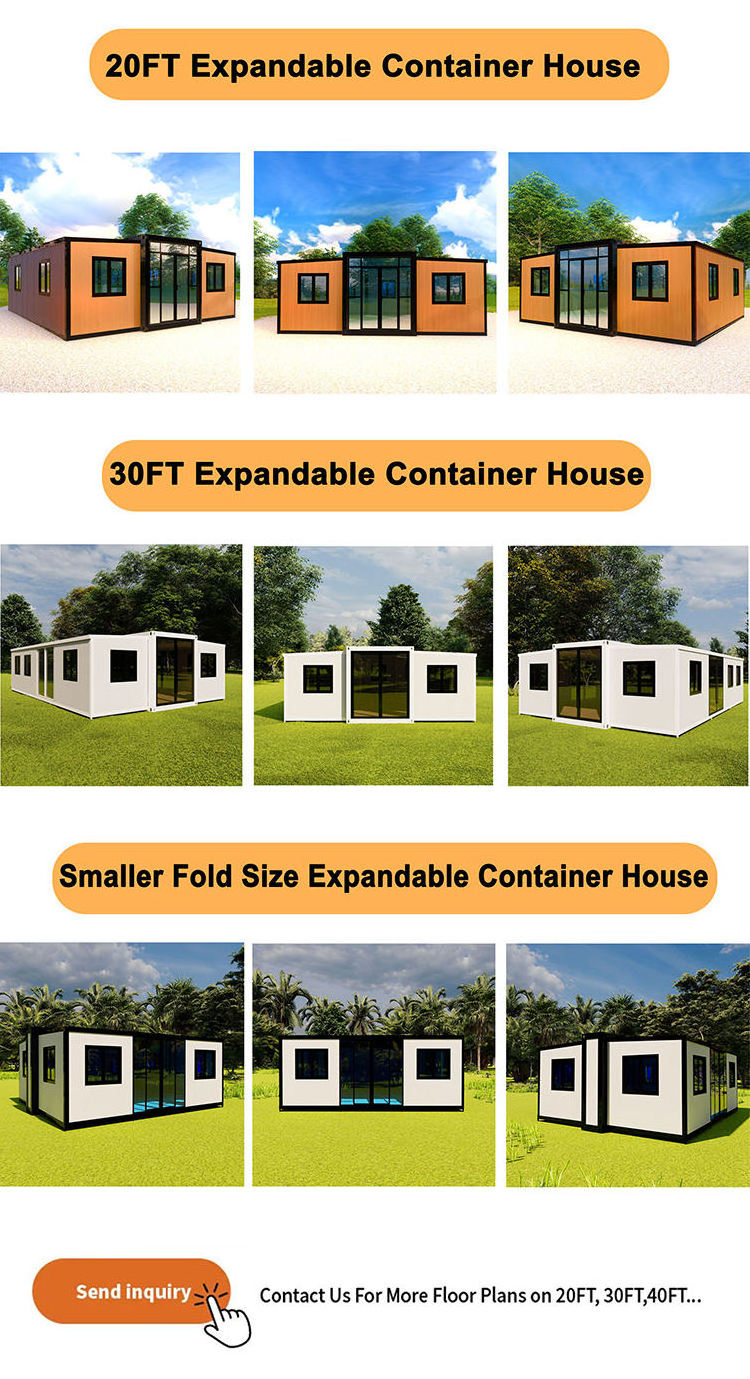 Modular Trailer Container Mobile Prefabricated Homes Luxury Prefab House Beach Home