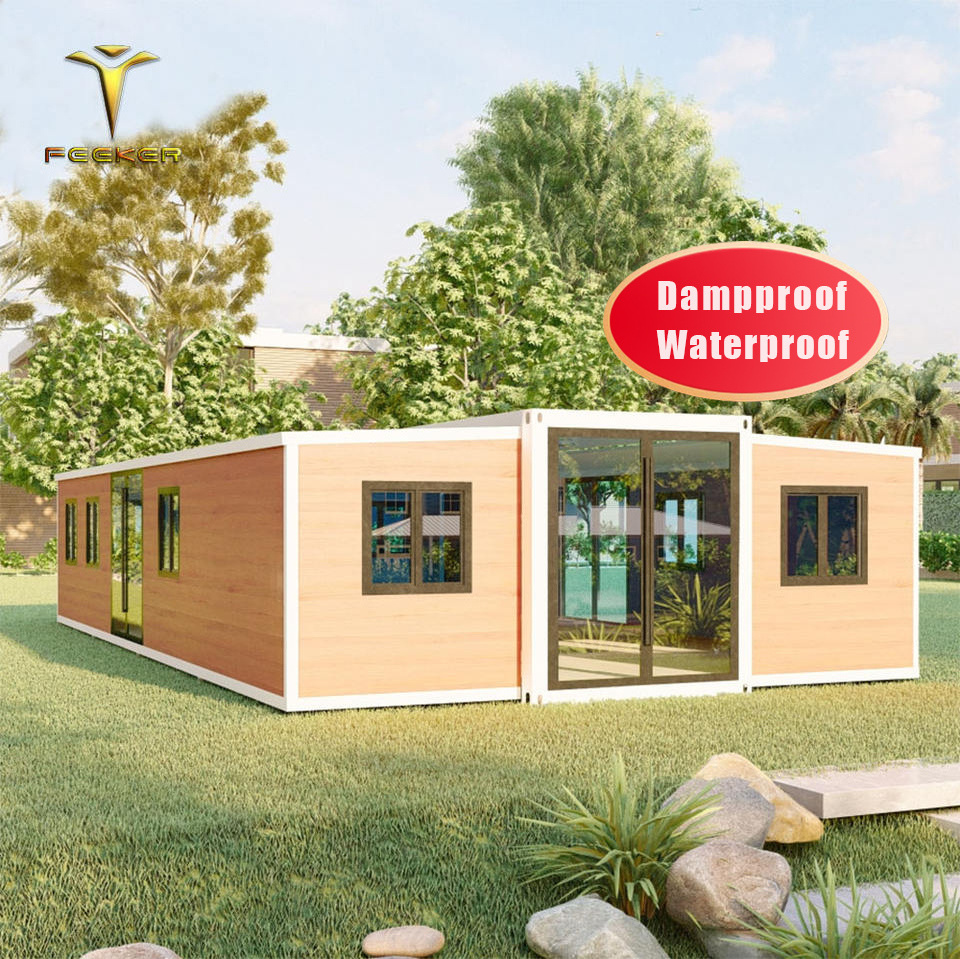 Foldable Insulation Expandable Container Home Prefab  Houses Prefabricated Cheap China Living Prices Folding Container 20ft 40ft