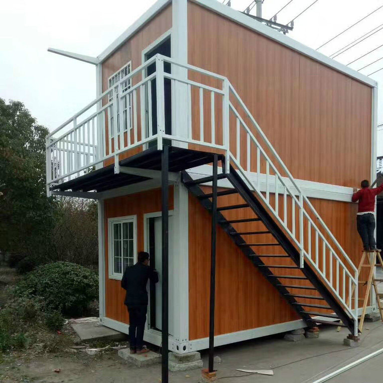 Garanny Flat House Foldable Buildings Folding Container Garden Glass Frame Houses Steel Mobile House for Living Office