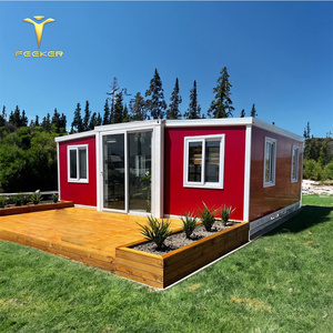 Prefab Cabins For Sale / 40ft Shipping House 20 Foot Flatpack Storage 20ft Container Frame Flat Pack