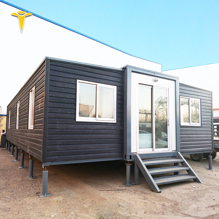 luxury living Prefab House 3 Bedroom modular container expandable homes prefab steel 20ft 40ft Expandable Container House Office