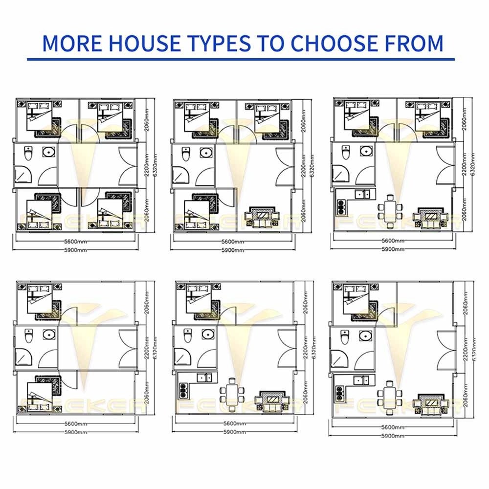 Granny Flats 20 Ft Prefab Container Expandable House