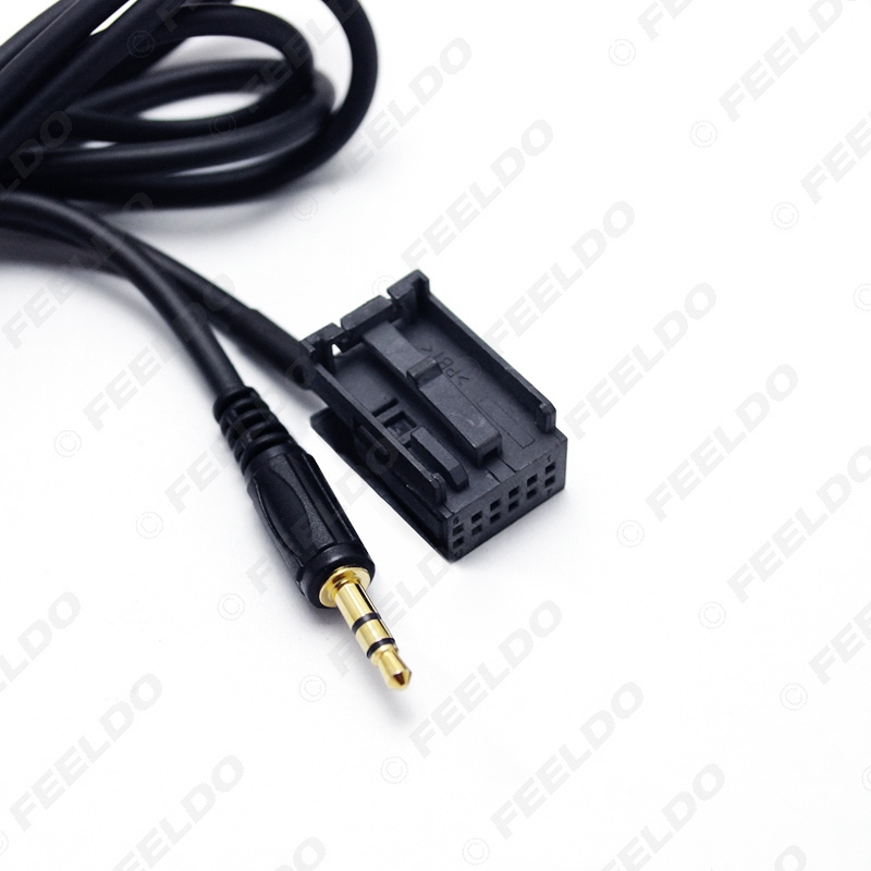 Car Accessory CD 3.5mm Aux Cable Harness Adapter for Ford Focus Fiesta Mondeo PUMA MK2 MK3 S-MAX