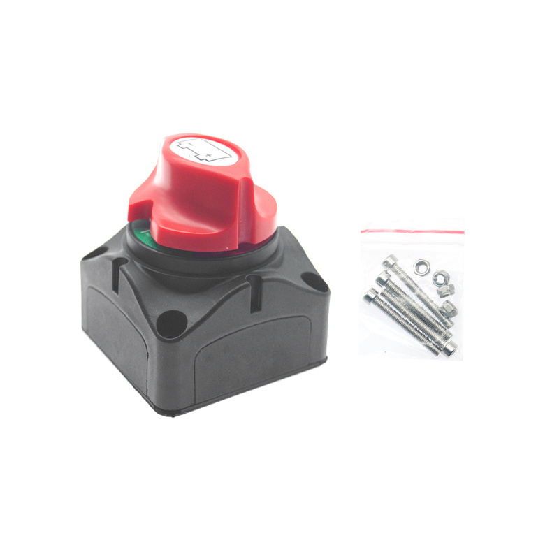 Auto Car Boat Battery Disconnect Switch 12V 24V Marine 200A 300A Dual Battery Mass Switch 2 Position Rotary Cut Off Switch