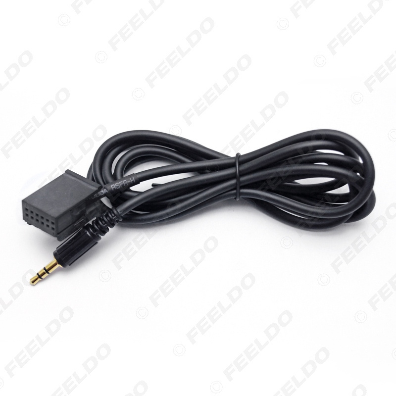 Car Accessory CD 3.5mm Aux Cable Harness Adapter for Ford Focus Fiesta Mondeo PUMA MK2 MK3 S-MAX