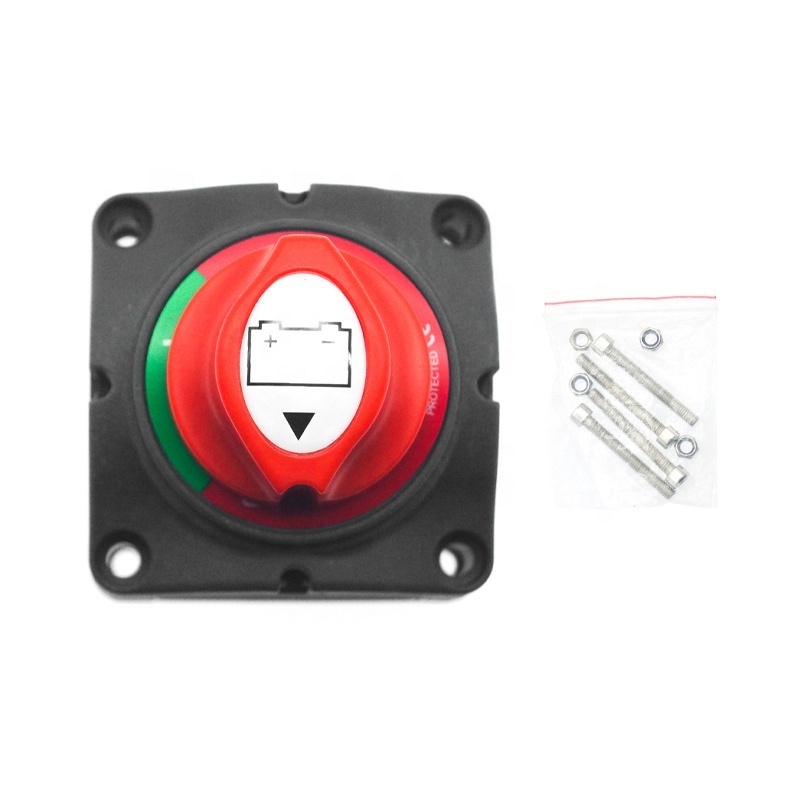 DC12V 24V 300A Dual Battery Disconnect Mass Switch 3 Position Rotary Cut Off Switch For Car/Vehicle/RV/Boat/Marine