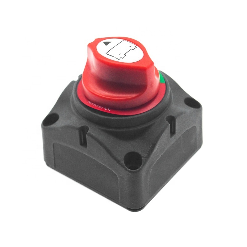 DC12V 24V 300A Dual Battery Disconnect Mass Switch 3 Position Rotary Cut Off Switch For Car/Vehicle/RV/Boat/Marine