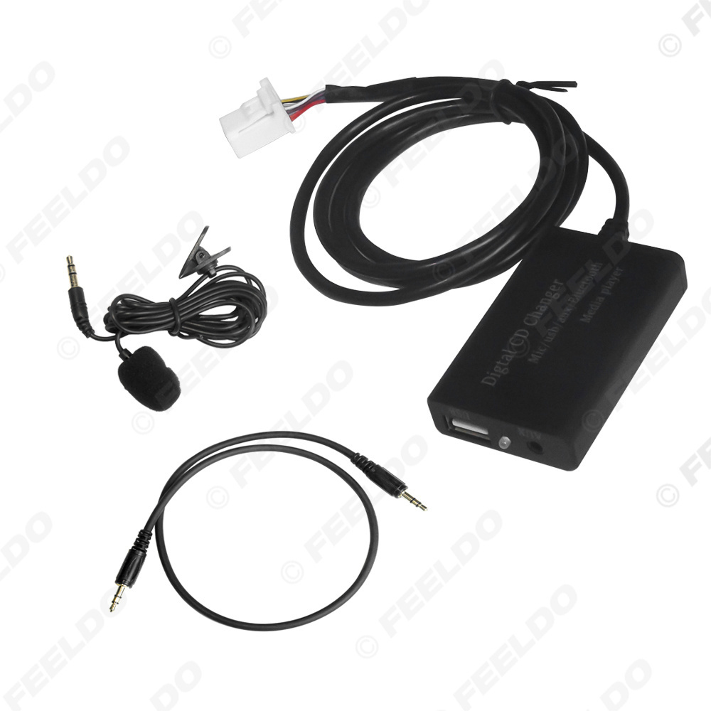 Car MP3 Player Radio CD Changer USB SD AUX Digital Music Changer Adapter  for Toyota Lexus Corolla Scion Interface