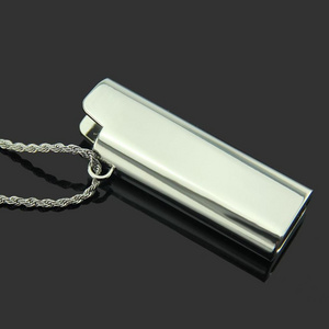 Creative Wholesale Lighter Case Pendant Lighter Necklace For Men