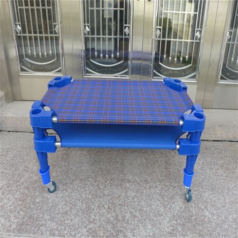 Professional preschool plastic bed ,children kindergarten bed furniture, kids plastic bed