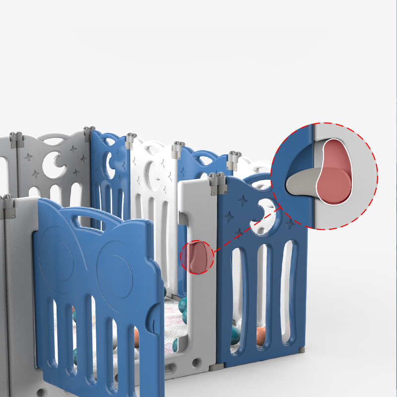 Feelkids Folding Storage Colorful OEM Furniture Child Fence Playard Safety Gate Or Children Kids Activity Baby Playpen