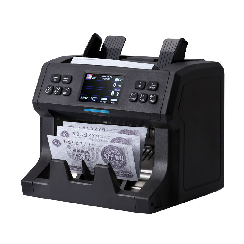 china banknote counter mixed denomination bill counter dollar euro value counting machine