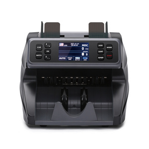 professional money counting machine euro value mix banknote sorting currency bill sorter counter detector machine