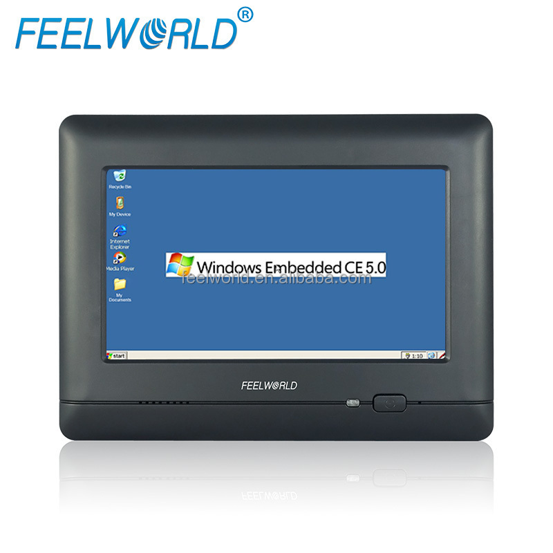 7 inch RS232 industrial embedded touch panel tablet pc with WinCE/Linux system wifi GPS optional