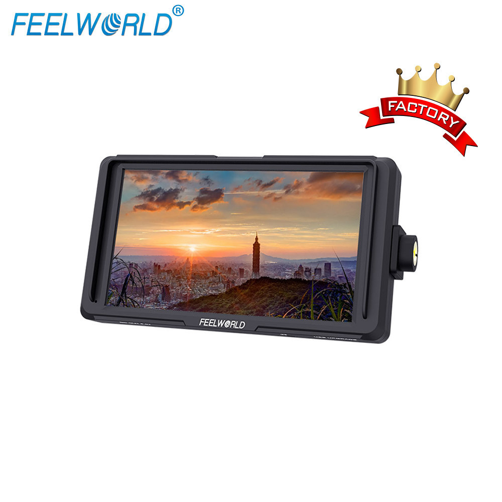 FEELWORLD 4K HDMI Portable full HD screen camera-top stabilizer gimble field 5 inch monitor