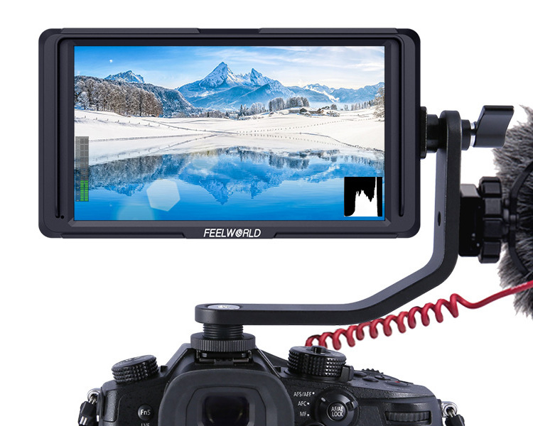 FEELWORLD 4K HDMI Portable full HD screen camera-top stabilizer gimble field 5 inch monitor