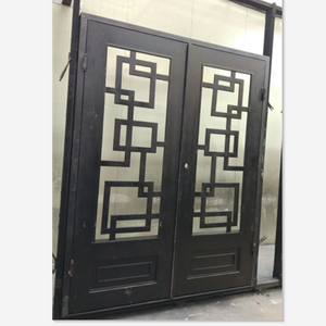 ornamental wrought iron front door FD-107