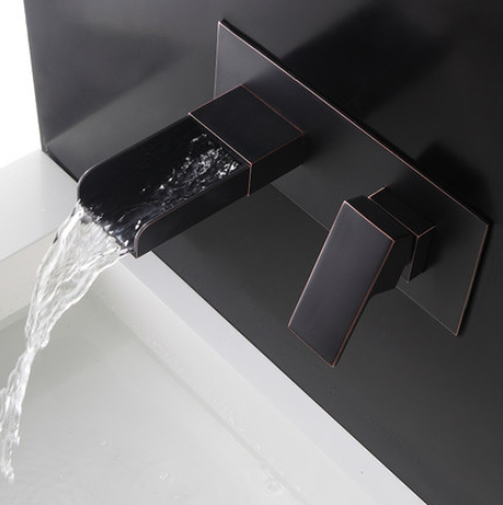 wenzhou feenice retro ORB black tub shower vanity waterfall rainfall tub faucet mixer taps faucets