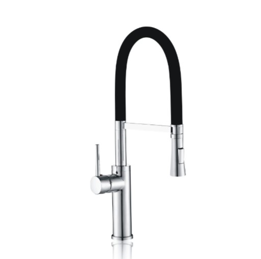 wenzhou feenice lead free brass home use pull out spring kitchen sink faucet