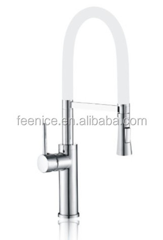 Feenice factory colorful flexible pipe kitchen faucet