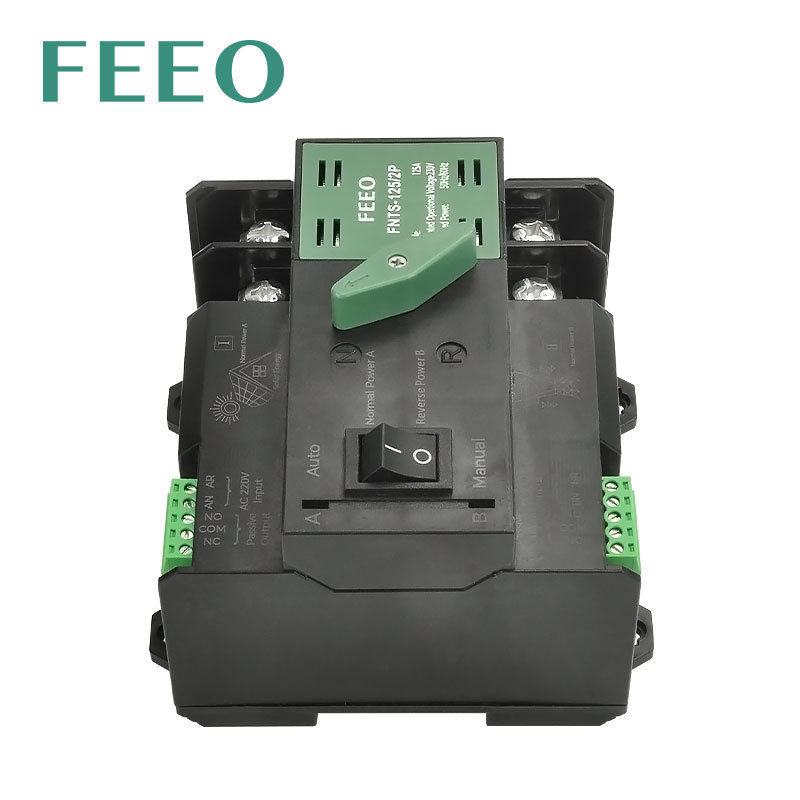 FEEO  FNTS-125 2P 400V 125A Automatic Transfer Switch ATS For Generator