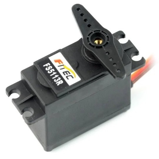 FS5113R 6V 13Kg Digital Servo Motor Metal Gear 360 Degree 56G Coreless Motor For Rc Crawler/Traxxas/Air Planes/Esc