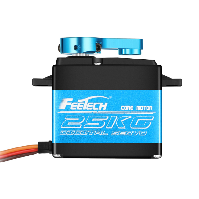 25KG 30KG Waterproof High Torque 180 Degree Metal Gear Standard Digital Servo Motor with 25T  For 1/8 1/10 RC Cars RC Baja Truck