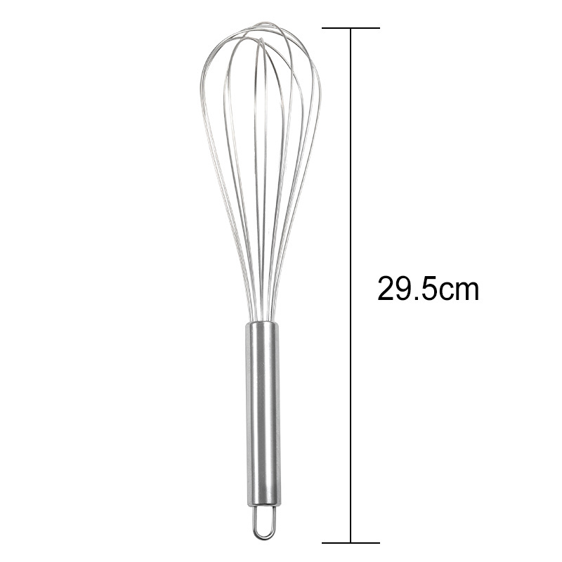 Kitchen Manual Stainless Steel Hand Wire Egg Whisk Beater for Baking