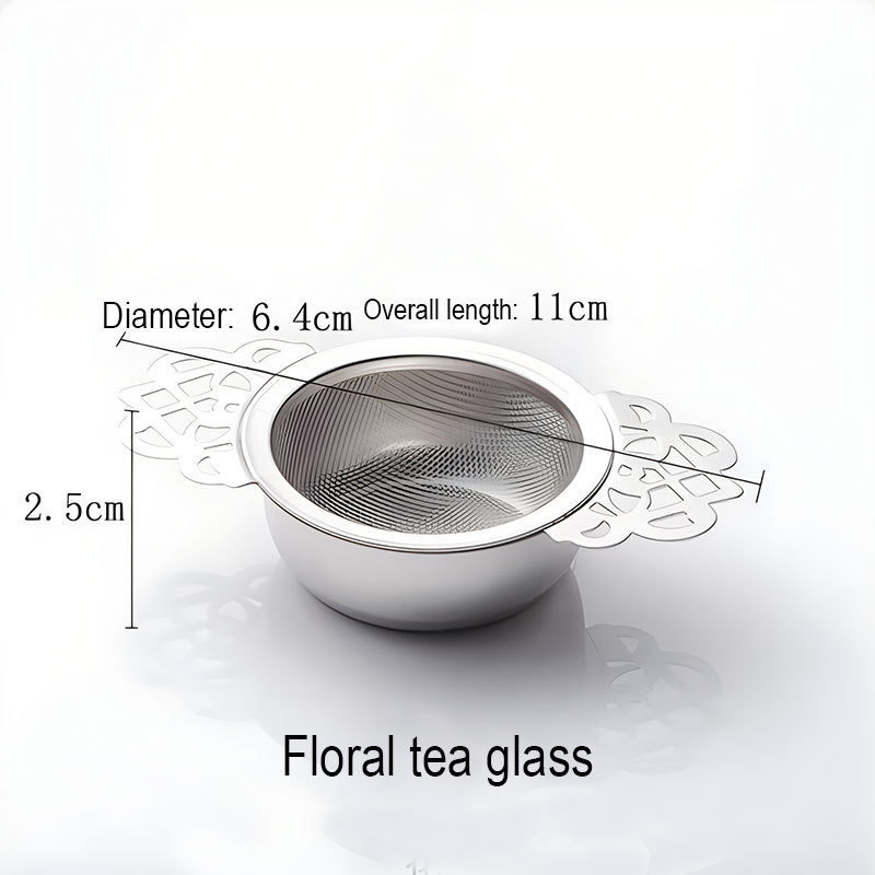 304 Stainless Steel Tea Strainer Mesh Filter Infuser tea strainers for loose leaf tea