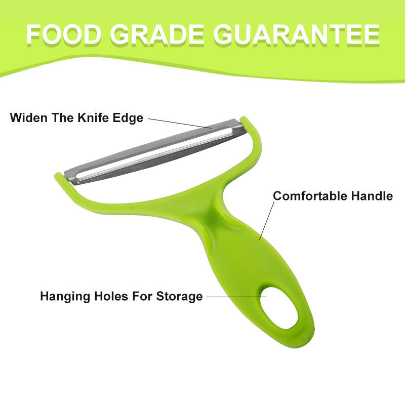 Kitchen gadgets manual Wide Mouth Vegetables Peeler Cabbage Grater slicer shredder Fruit Peeler