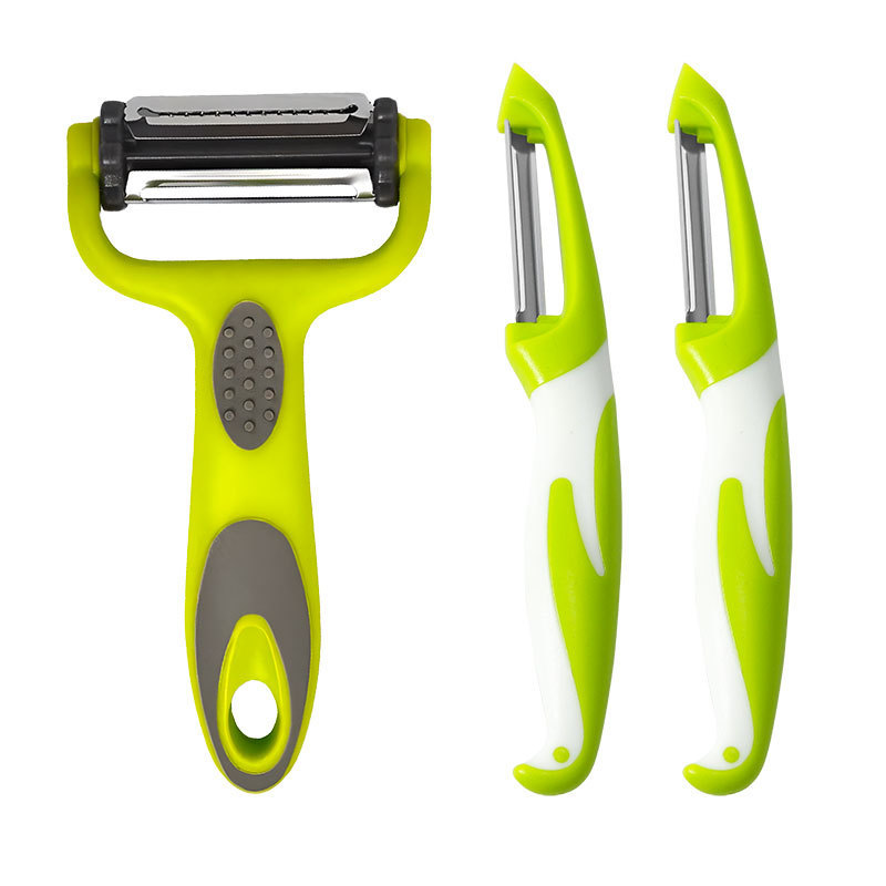 wholesale 3 in 1 stainless steel Julienne multifunctional vegetable potato peeler slicer