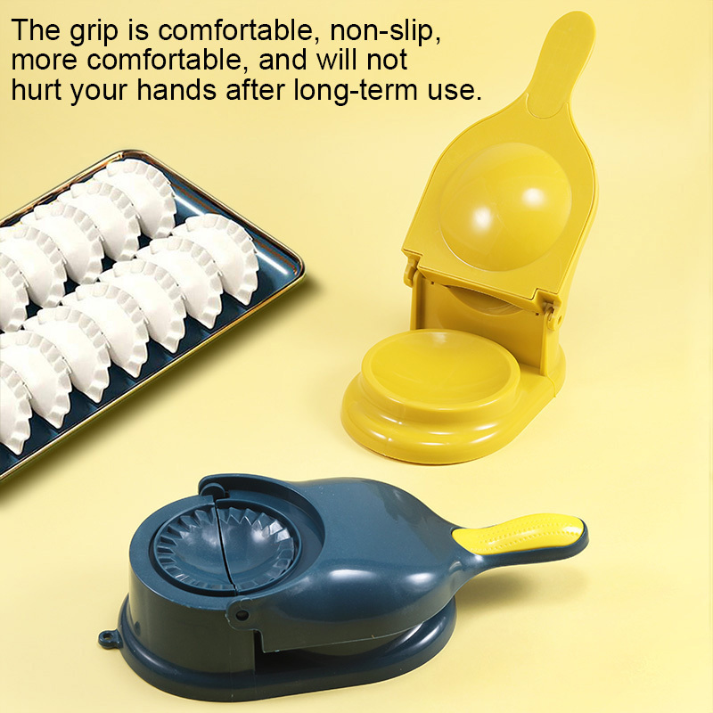 new arrivals manual press dumpling mold 2 in 1 dumpling press maker