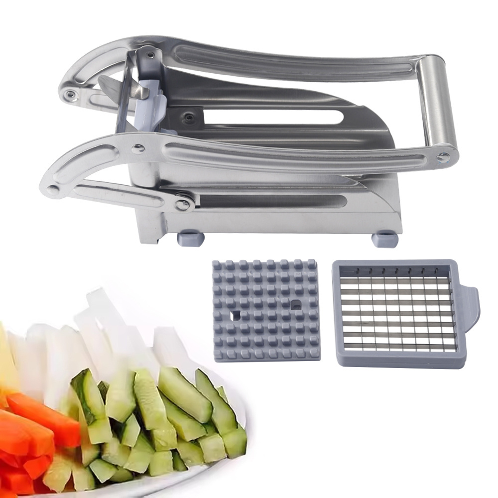 Multifunction Manual 304 Stainless Steel Vegetable Fruit Chopper Chips Potato cutter french fries French Fry Cutter