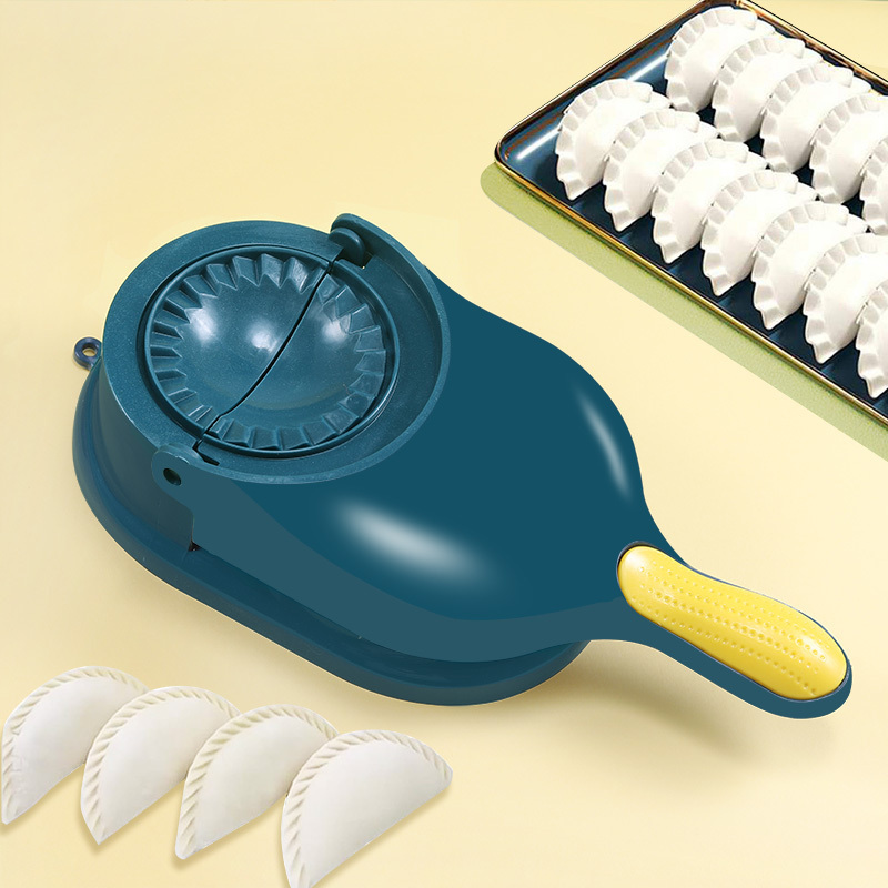 new arrivals manual press dumpling mold 2 in 1 dumpling press maker