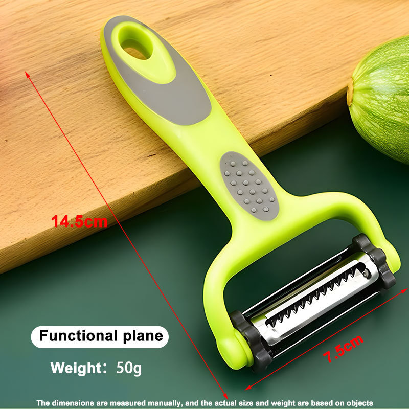 wholesale 3 in 1 stainless steel Julienne multifunctional vegetable potato peeler slicer