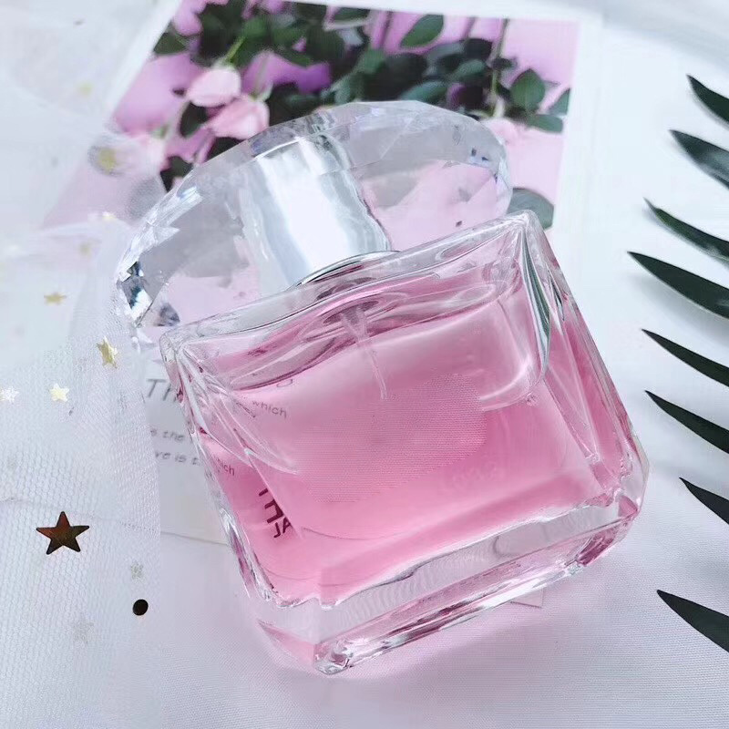 Women 90ML Perfume CRYSTAL Lady Perfume Lasting Fragrance Natural Flower Fruit Flavor Eau De Toilette Parfum Free Fast shipping