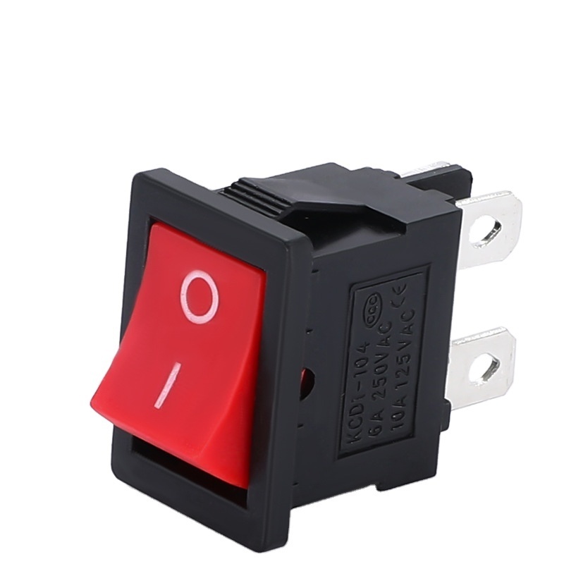 KCD1 high current  Rocker Switch 4 pin 2 stop shift switch Fire retardant Rocker Switch